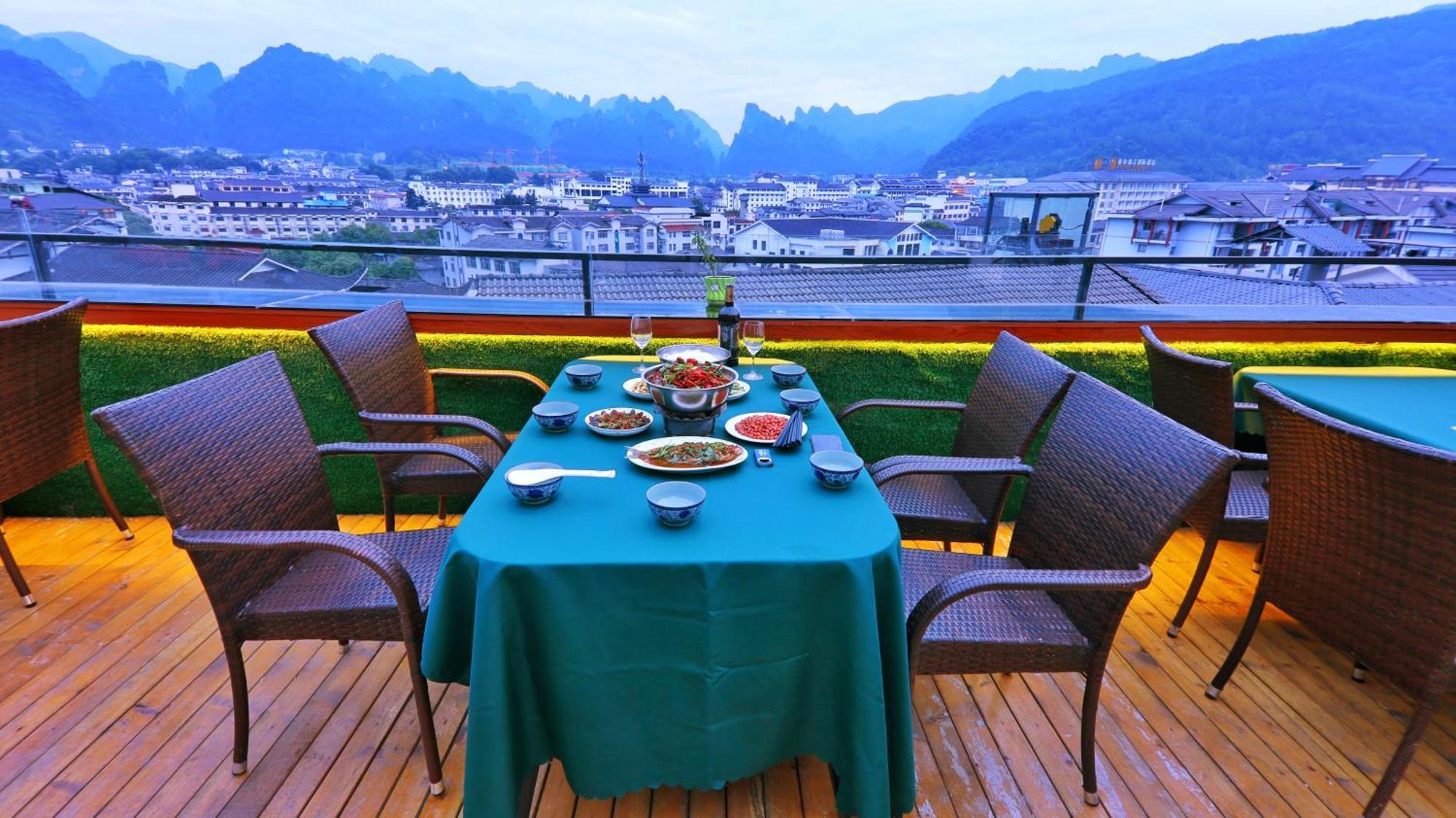 一树一花客栈眷恋店 Daire Wulingyuan Dış mekan fotoğraf